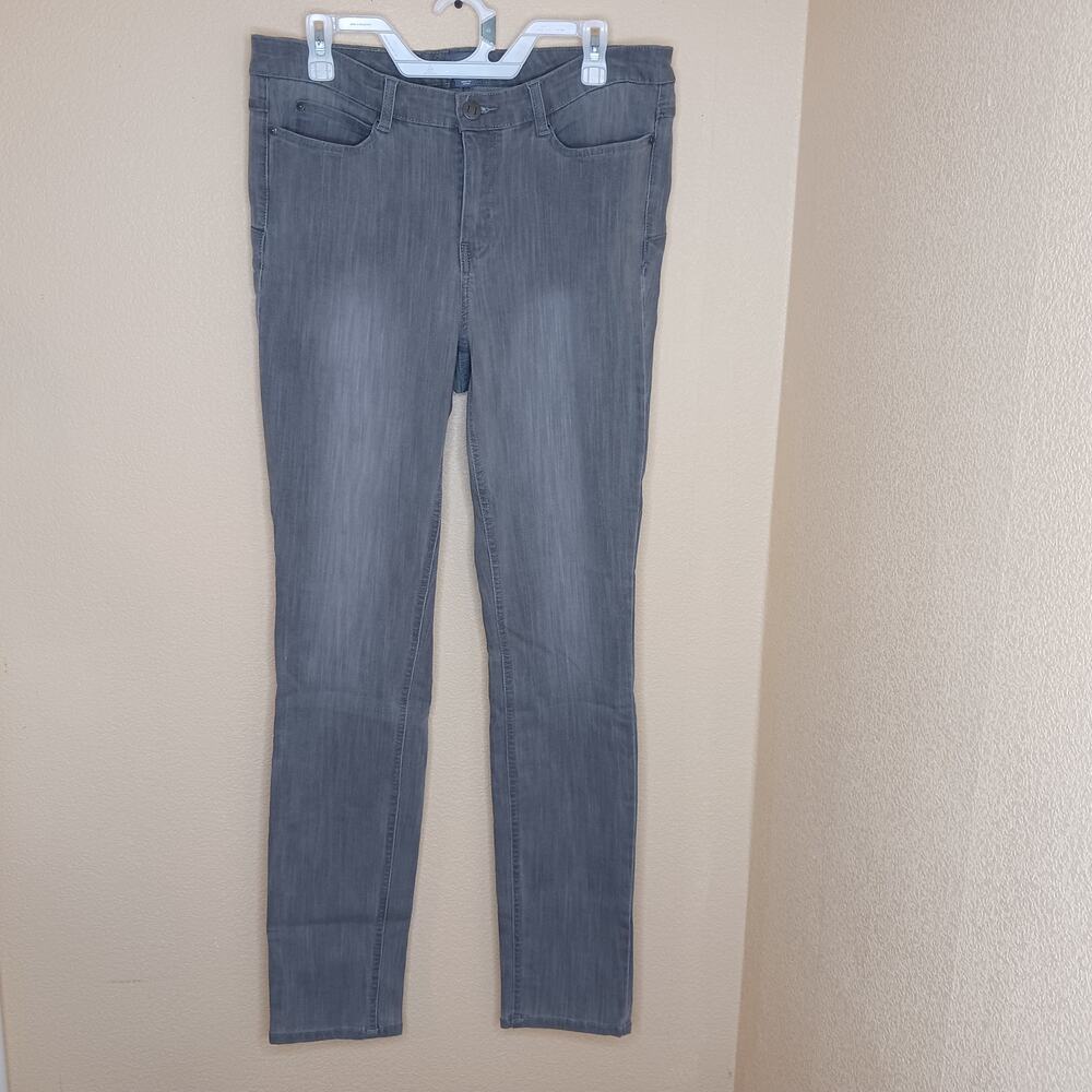 Junarose Five Jeans Womens Size US 14 EU 44 Gray Push Up Slim Mid Rise Denim